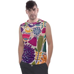 Spring Pattern Men s Regular Tank Top