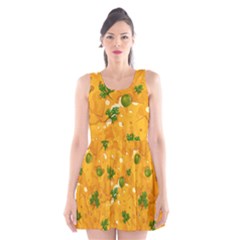 When Cheese Is Love Scoop Neck Skater Dress by designsbymallika