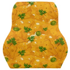 When Cheese Is Love Car Seat Back Cushion  by designsbymallika