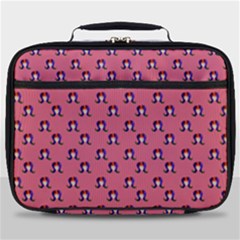 60s Ombre Hair Girl Pink Full Print Lunch Bag by snowwhitegirl