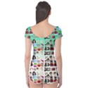 Kawaii Collage Green Ombre Boyleg Leotard  View2