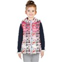 Kawaii Collage Pink Ombre Kids  Hooded Puffer Vest View1