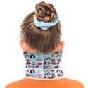 Kawaii Collage Teal  Ombre Face Covering Bandana (Kids) View2