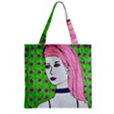 Darla Zipper Grocery Tote Bag View2