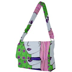 Darla Full Print Messenger Bag (s) by snowwhitegirl