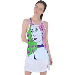 Darla Racer Back Mesh Tank Top