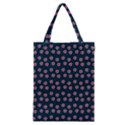 Peach Purple Daisy Flower Teal Classic Tote Bag View1