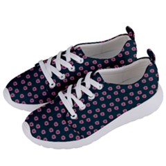 Peach Purple Daisy Flower Teal Women s Lightweight Sports Shoes