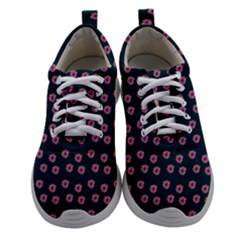 Peach Purple Daisy Flower Teal Athletic Shoes