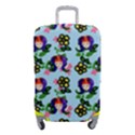 60s Girl Light Blue Floral Daisy Luggage Cover (Small) View1