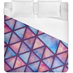 Triangle Mandala Pattern Duvet Cover (king Size) by designsbymallika