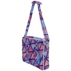 Triangle Mandala Pattern Cross Body Office Bag by designsbymallika