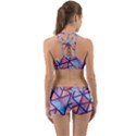 Triangle Mandala Pattern Back Web Gym Set View2