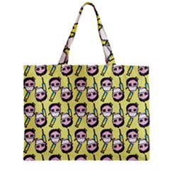 Doctor Pattern Zipper Mini Tote Bag by snowwhitegirl