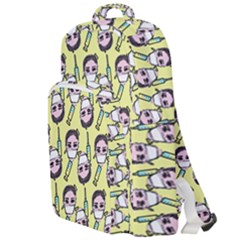 Doctor Pattern Double Compartment Backpack by snowwhitegirl