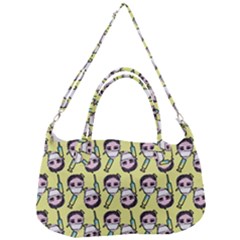 Doctor Pattern Removal Strap Handbag by snowwhitegirl