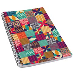 Geometric Mosaic 5 5  X 8 5  Notebook by designsbymallika