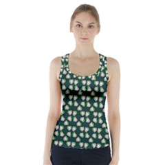 Darla Teal Racer Back Sports Top by snowwhitegirl