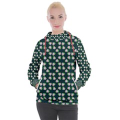 Darla Teal Women s Hooded Pullover