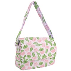 Cactus Pattern Courier Bag by designsbymallika