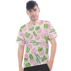 Cactus Pattern Men s Sport Top