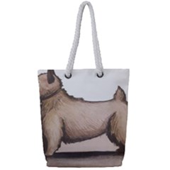 New Art Infliction Logo Full Print Rope Handle Tote (small) by Spenny11