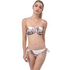 New Art Infliction Logo Twist Bandeau Bikini Set by Spenny11