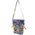 Colorful paint texture                                                    Folding Shoulder Bag View1