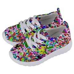 Colorful Paint Texture                                                 Kids  Lightweight Sports Shoes by LalyLauraFLM