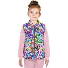 Colorful Paint Texture                                                   Kid s Puffer Vest