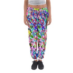 Colorful Paint Texture                                                    Women s Jogger Sweatpants by LalyLauraFLM