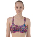 Colorful shapes texture                                                      Line Them Up Sports Bra View1