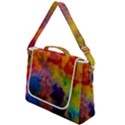 Colorful watercolors texture                                               Box Up Messenger Bag View1