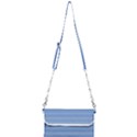 Classic marine stripes pattern, retro stylised striped theme Mini Crossbody Handbag View1