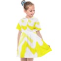 Golden Yellow Rose Kids  Sailor Dress View1