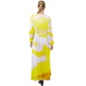 Golden Yellow Rose Maxi Chiffon Beach Wrap View2