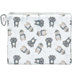 Cute Seamless Pattern With Koala Panda Bear Canvas Cosmetic Bag (xxxl) by Amaryn4rt