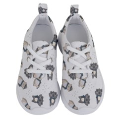 Cute Seamless Pattern With Koala Panda Bear Running Shoes by Amaryn4rt