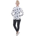 Cute Seamless Pattern With Koala panda Bear Casual Zip Up Jacket View2