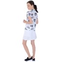 Cute Seamless Pattern With Koala panda Bear Women s Polo Tee View2