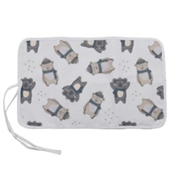 Cute Seamless Pattern With Koala Panda Bear Pen Storage Case (m) by Amaryn4rt