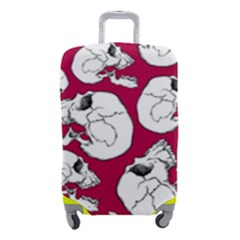 Terrible Frightening Seamless Pattern With Skull Luggage Cover (small)