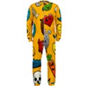 Graffiti Characters Seamless Ornament OnePiece Jumpsuit (Men)  View1