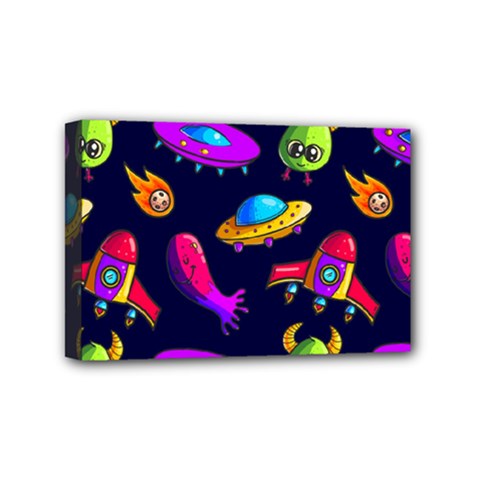 Space Pattern Mini Canvas 6  X 4  (stretched) by Amaryn4rt