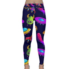 Space Pattern Classic Yoga Leggings by Amaryn4rt