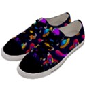 Space Pattern Men s Low Top Canvas Sneakers View2