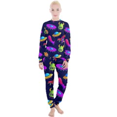 Space Pattern Women s Lounge Set by Amaryn4rt