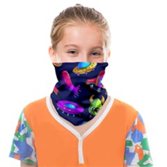 Space Pattern Face Covering Bandana (kids)