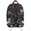 Grunge Seamless Pattern With Skulls Classic Backpack View3