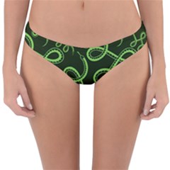 Snakes Seamless Pattern Reversible Hipster Bikini Bottoms by Amaryn4rt